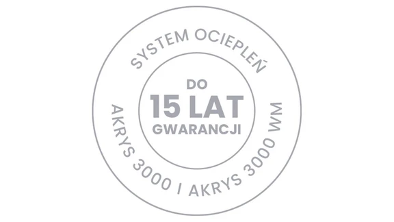 15 lat gwarancji na system ociepleń Dekoral Professional Akrys 3000