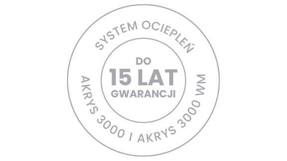 15 lat gwarancji na system ociepleń Dekoral Professional Akrys 3000