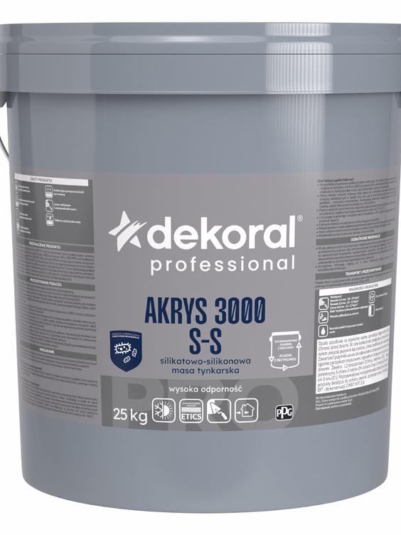Masa tynkarska Dekoral Professional Akrys 3000 S-S