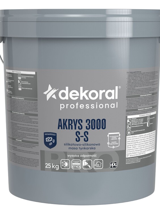 Masa tynkarska Dekoral Professional Akrys 3000 S-S