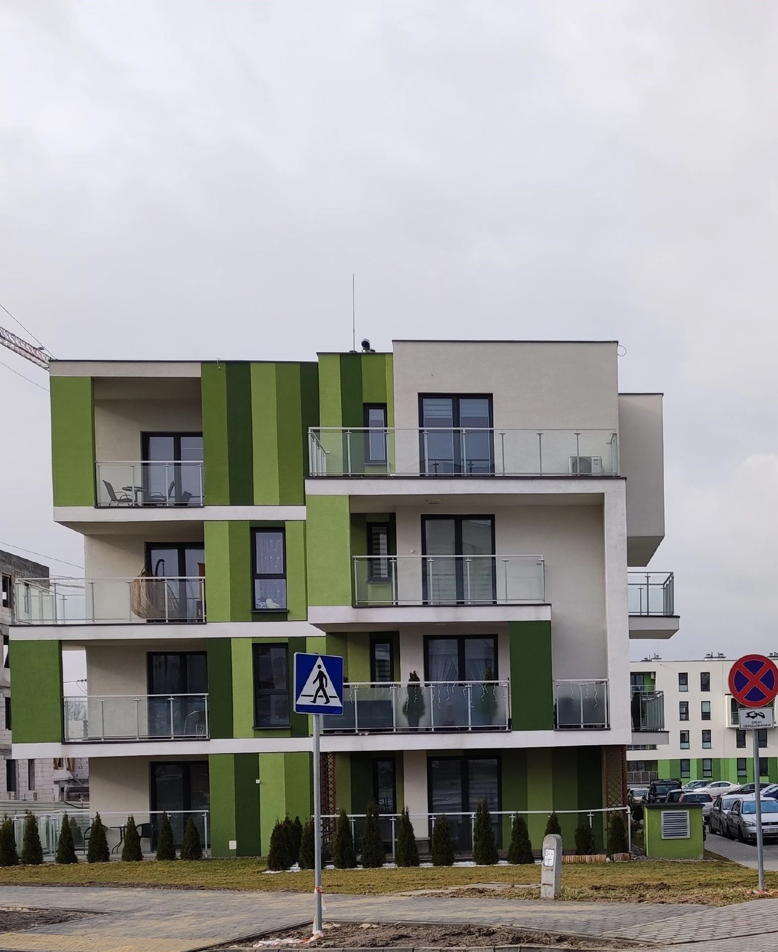 Osiedle budynków wielorodzinnych w Lublinie